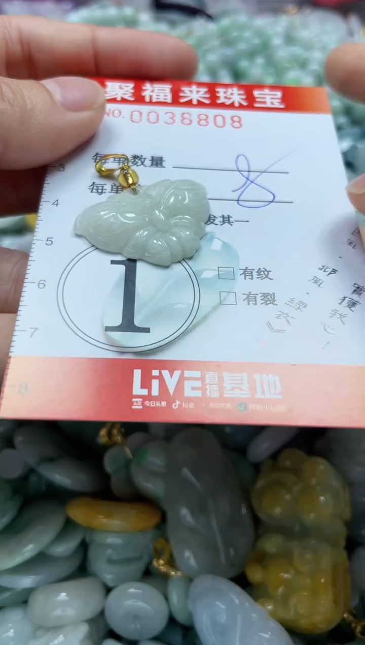 【闪购商品】翡翠颈饰未镶嵌闪购0038808