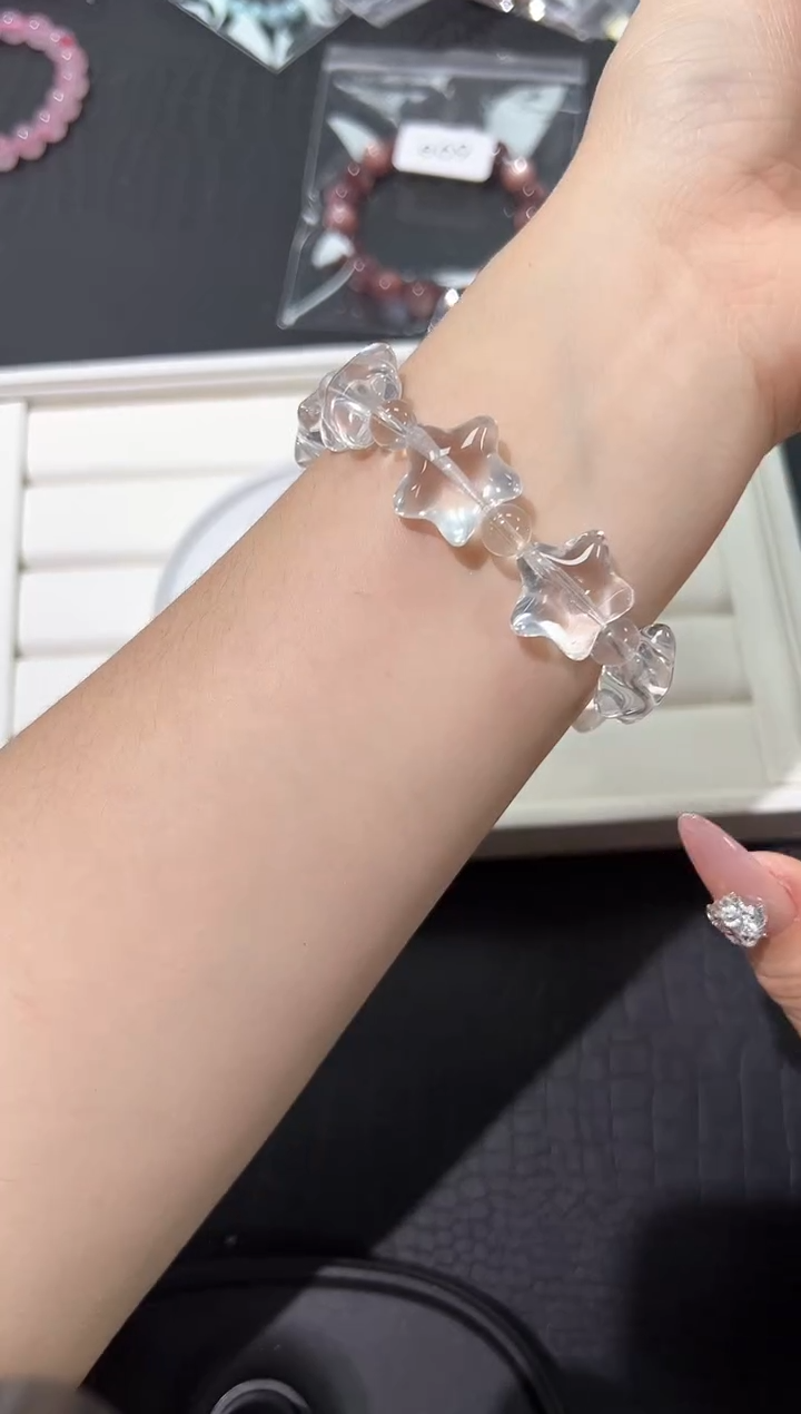 水晶手链未镶嵌73e多样性发其一【1条】默认微瑕