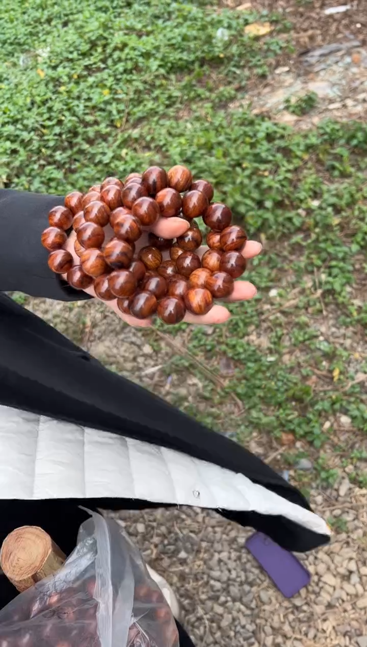 手串/手链黄花梨/降香黄檀A002紫油梨1.8圆珠手串