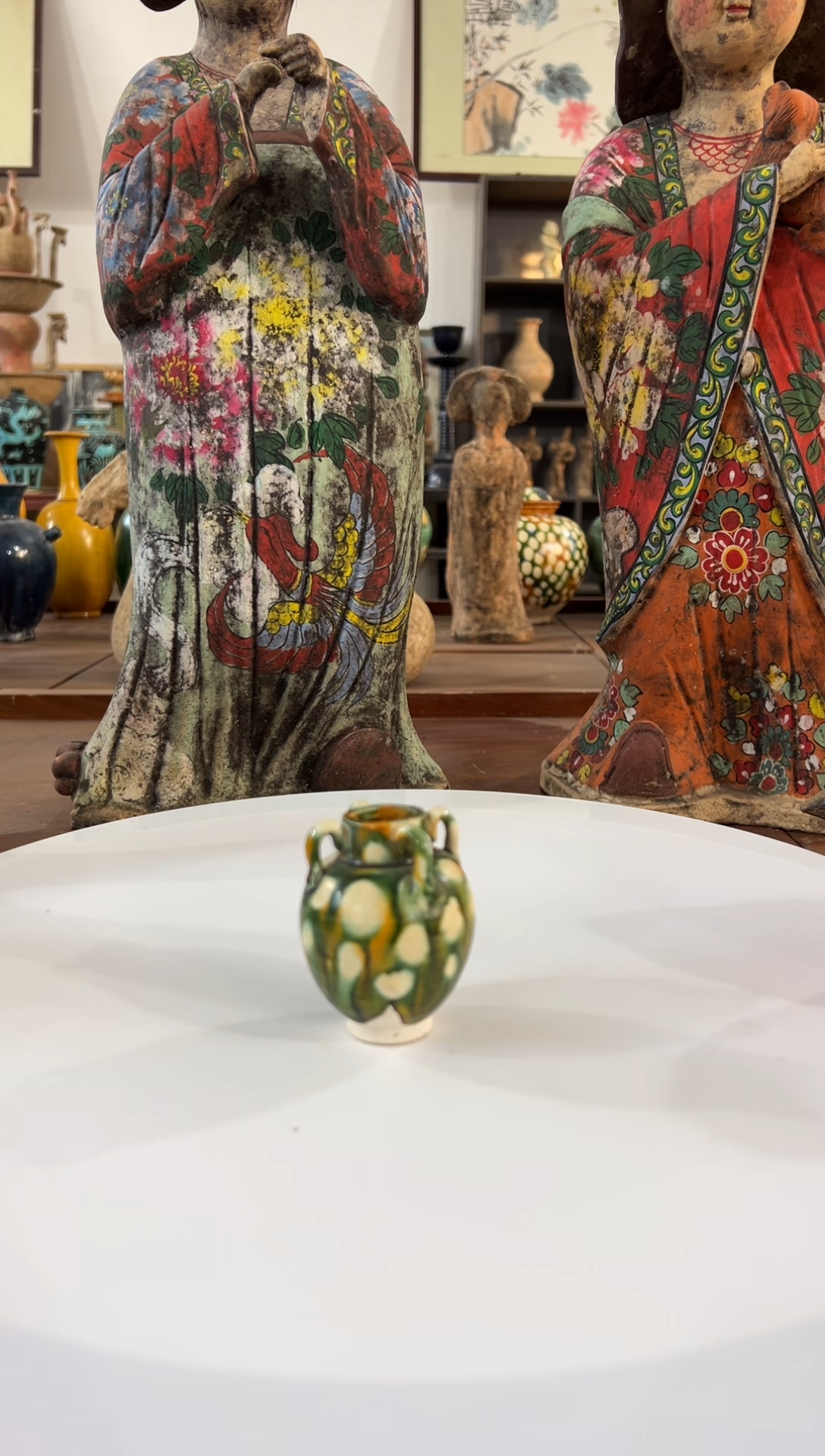 唐三彩壶唐三彩壶拖****?唐三彩壶唐三彩壶