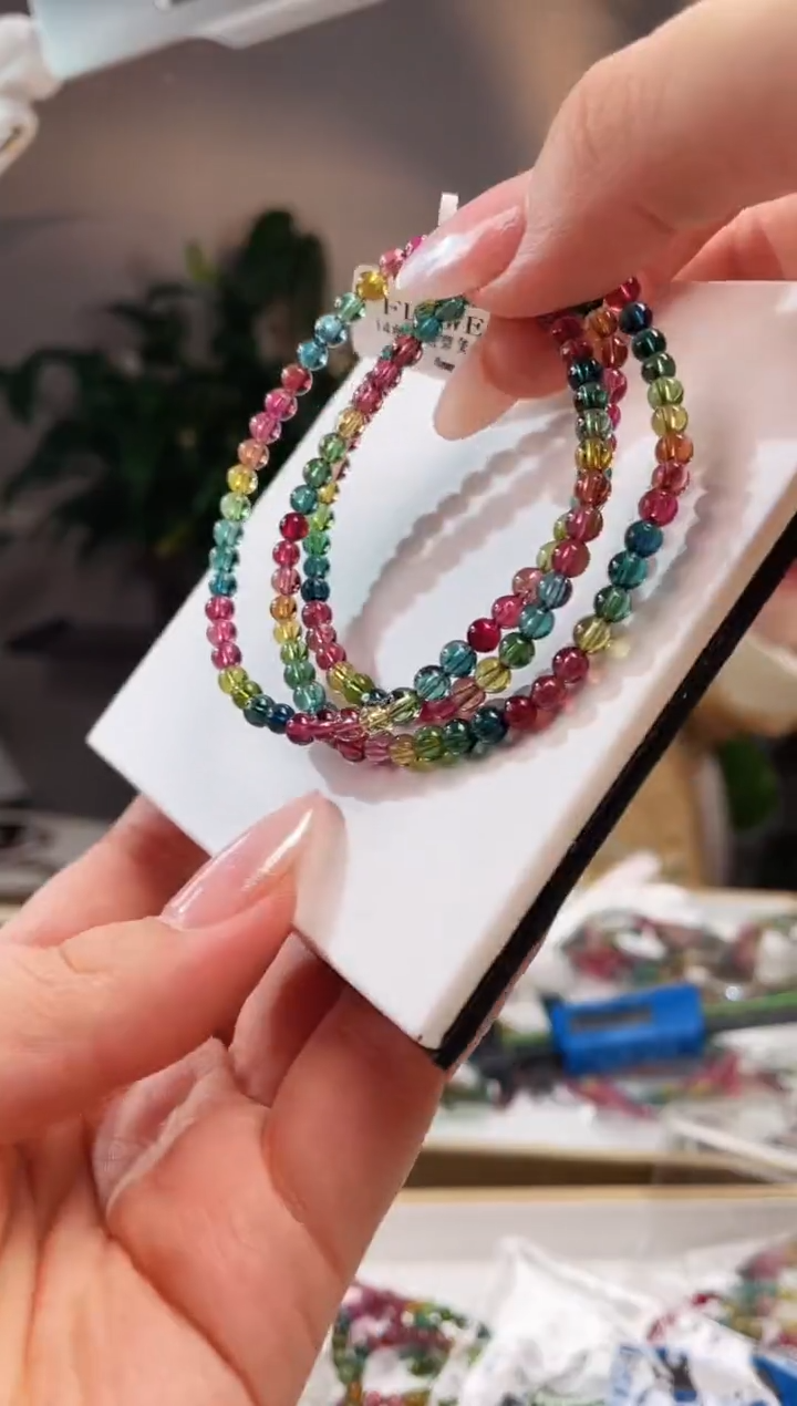 手链未镶嵌碧玺多圈手链4+