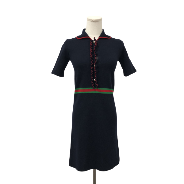 妃鱼/古驰/羊毛/连衣裙/95新/凡1/26