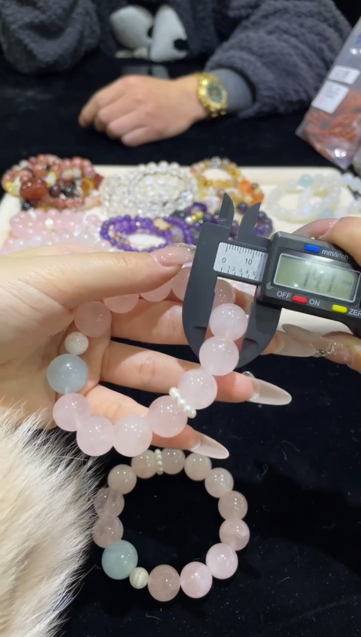 【闪购商品】烟晶手链合金28浮力018