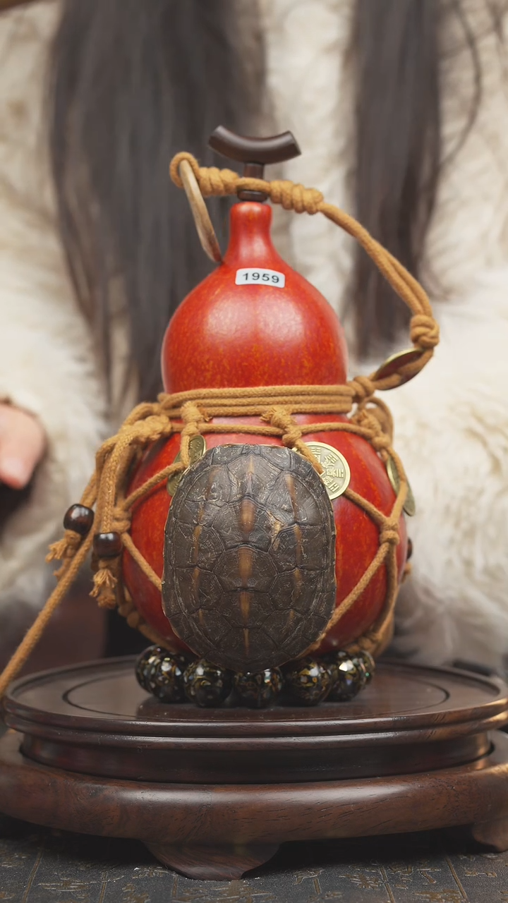 【闪购商品】1959号大漆酒葫芦一物一图