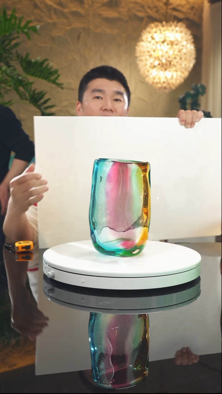 【闪购商品】瓷片福利彩色花瓶大号