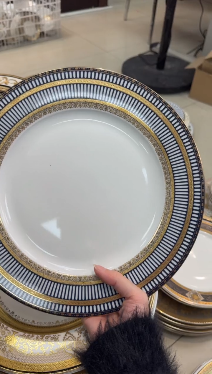 【闪购商品】瓷片10.5英寸平盘福利款 微瑕