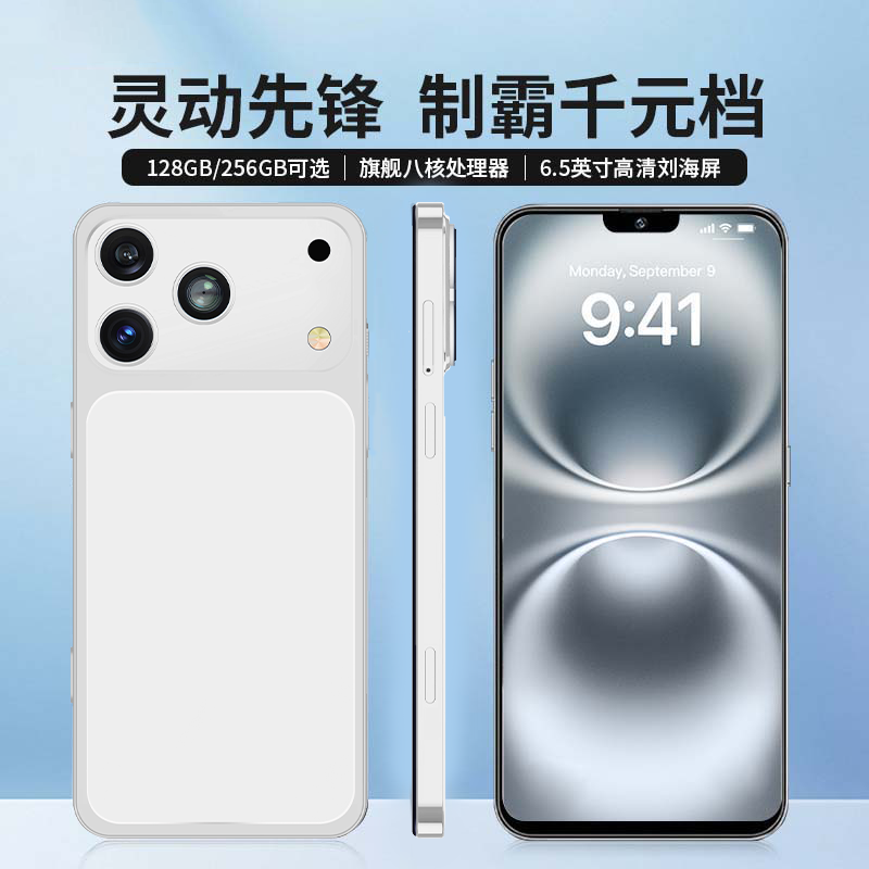 【官方正品】新款X17promax高端双卡双待全网通KEJIAN智能手机B