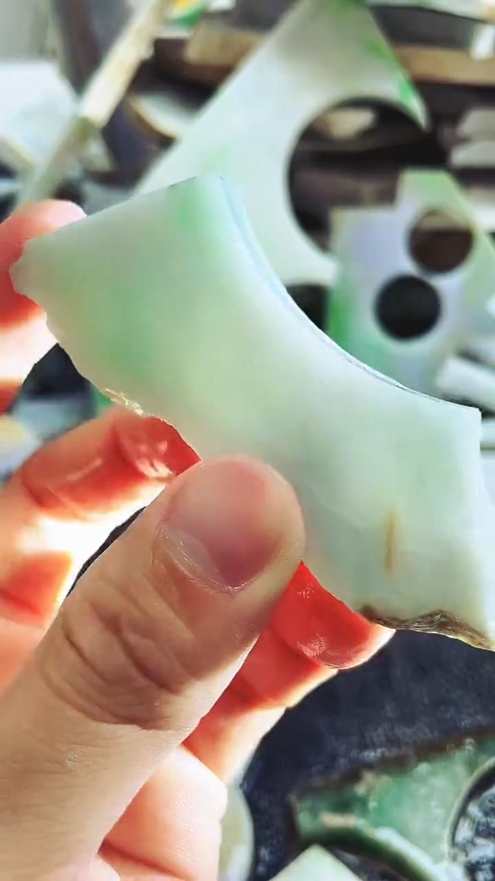 裸石翡翠天然货翡翠板料