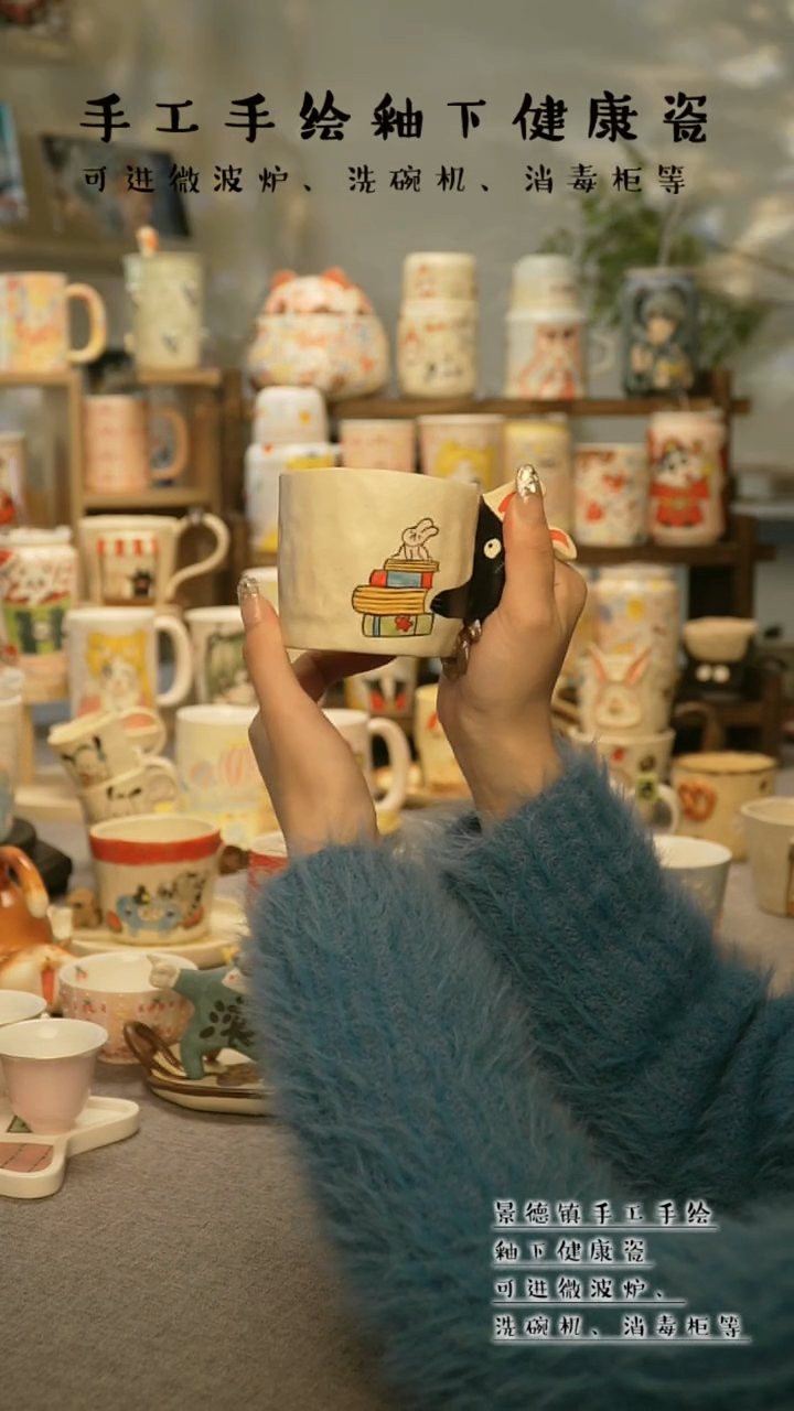 【闪购商品】杯景德镇手工手作陶瓷&A774