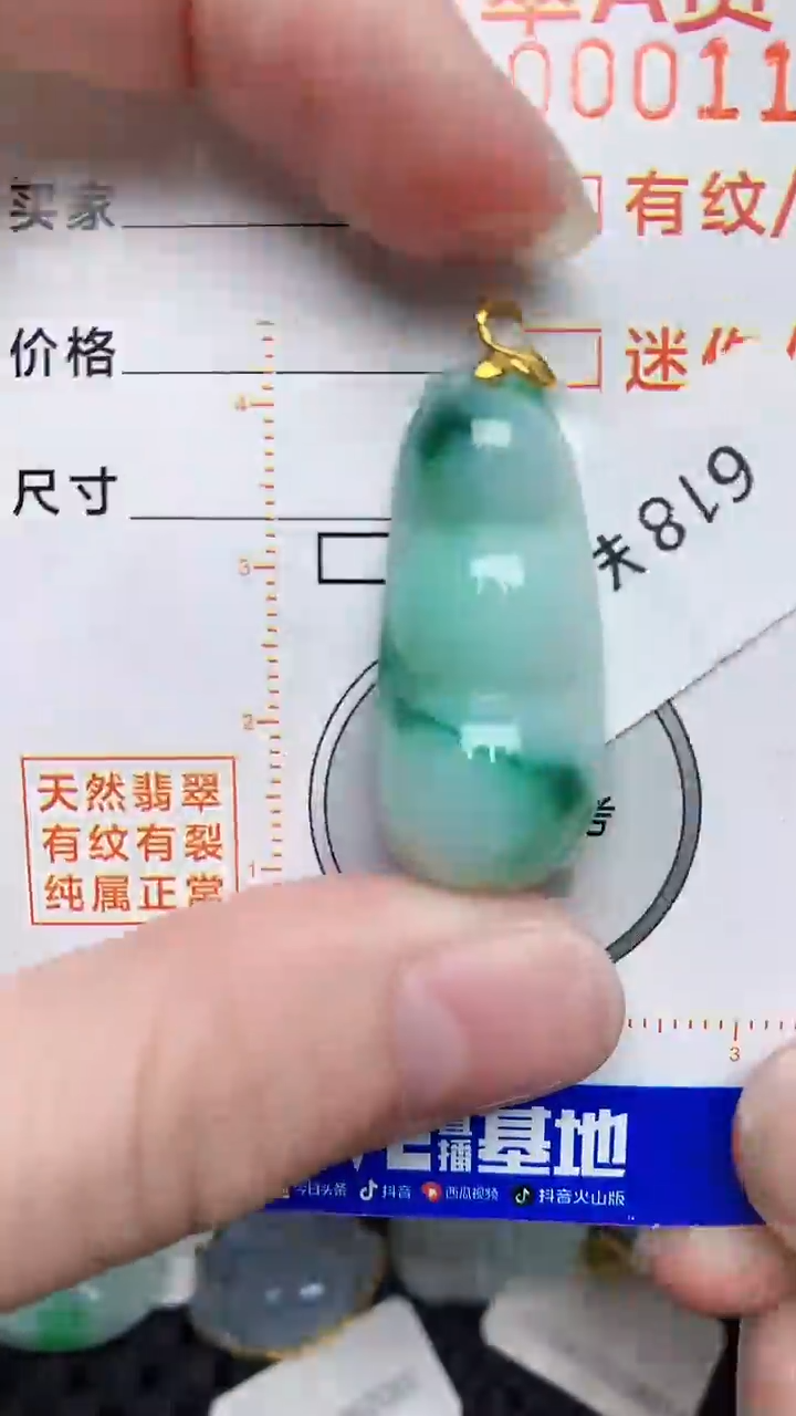【闪购商品】翡翠颈饰18K金镶嵌4534534545