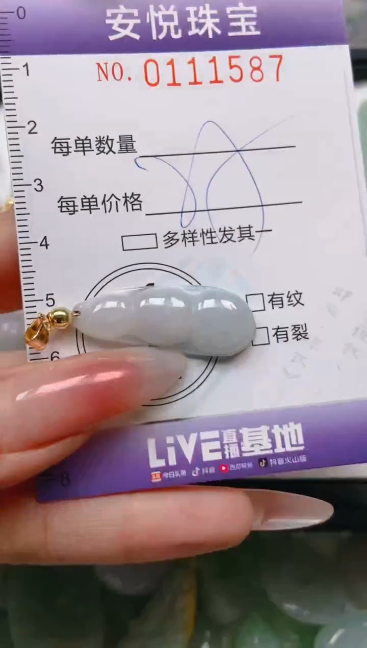 【闪购商品】翡翠颈饰未镶嵌闪购0111587
