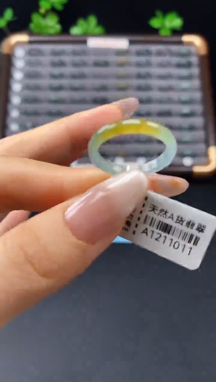 未镶嵌戒指翡翠11011