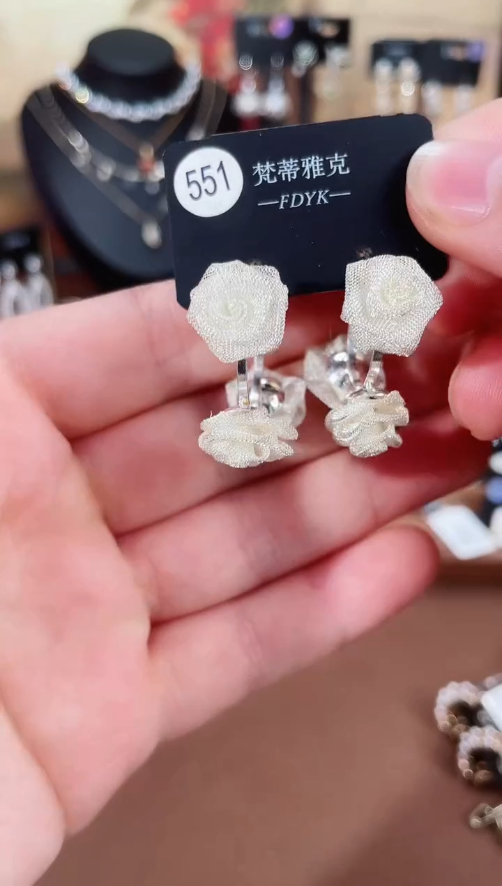 铜合金合成立方氧化锆925银梵 551 