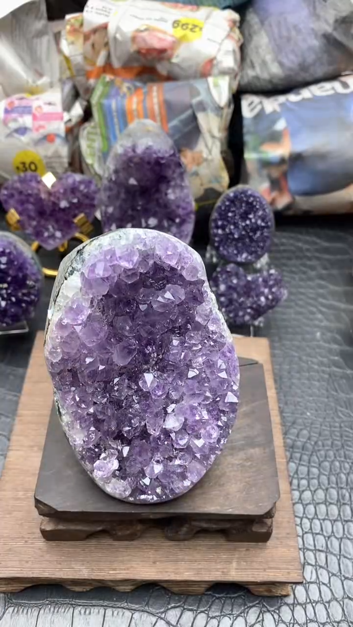 【闪购商品】紫晶1未镶嵌紫晶摆件377