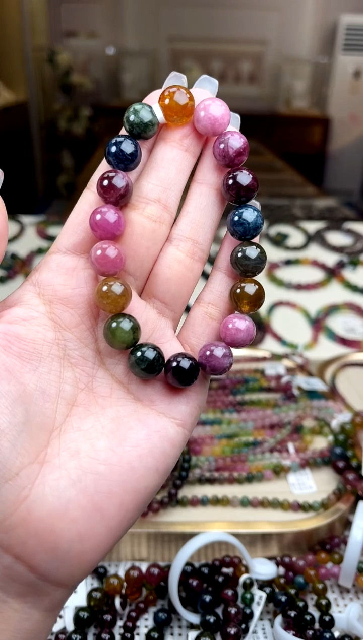 【闪购商品】碧玺/未镶嵌11mm+碧玺单圈多样性发货