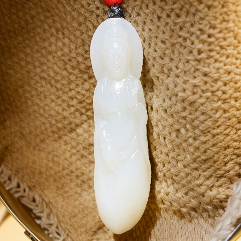 和田玉吊坠(不含链)未镶嵌