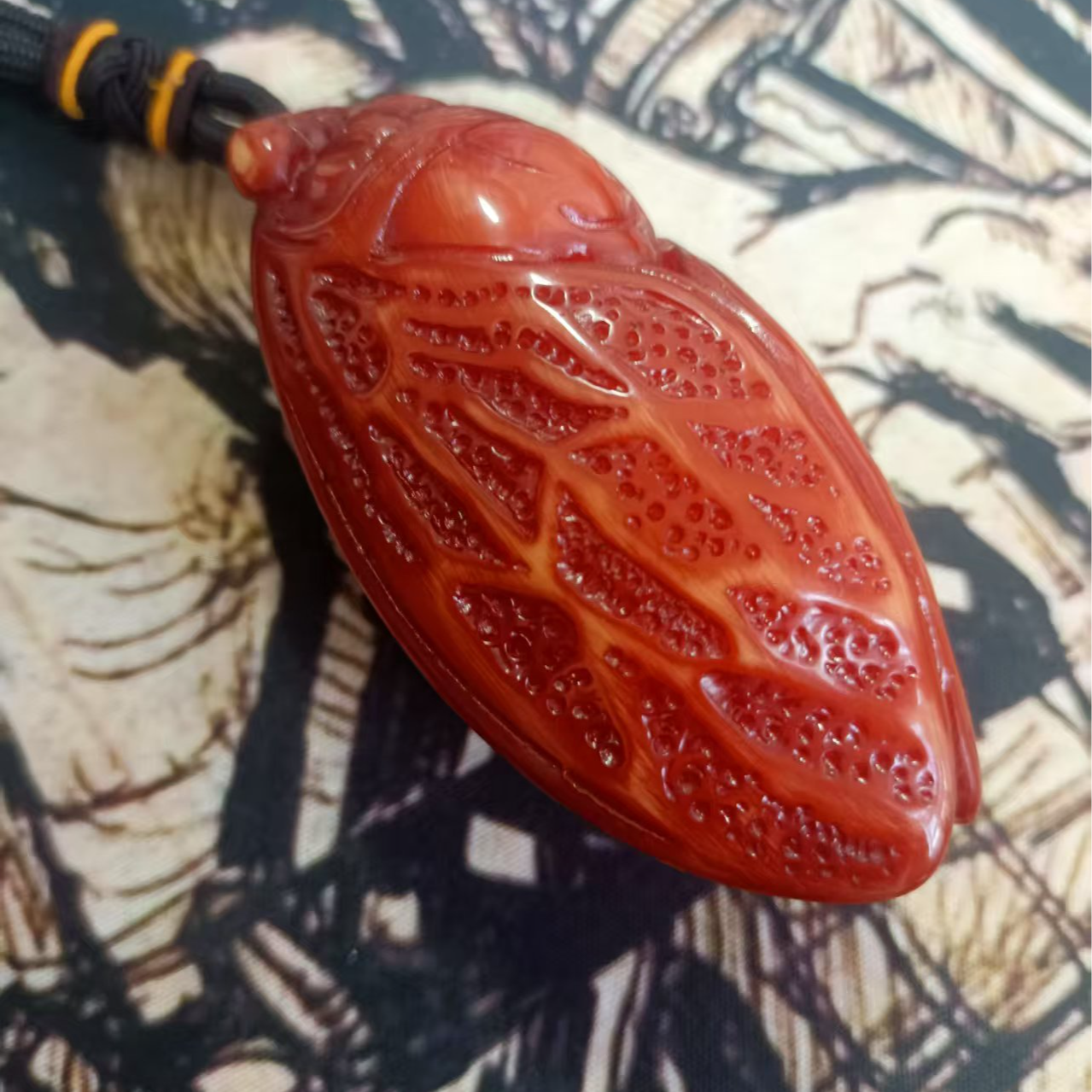 ml0661一鸣惊人知了蜜蜡（无礼盒）