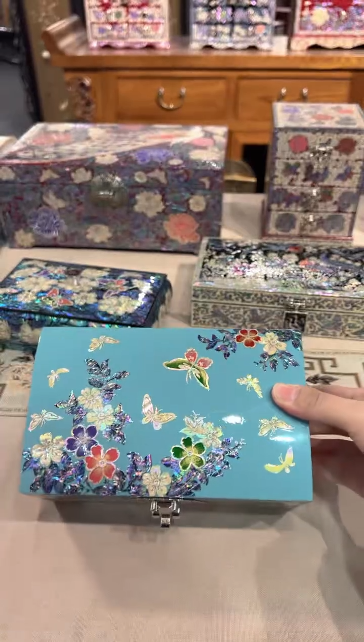 【闪购商品】鱼锁满贝底·弘贝雅螺钿漆器文化馆