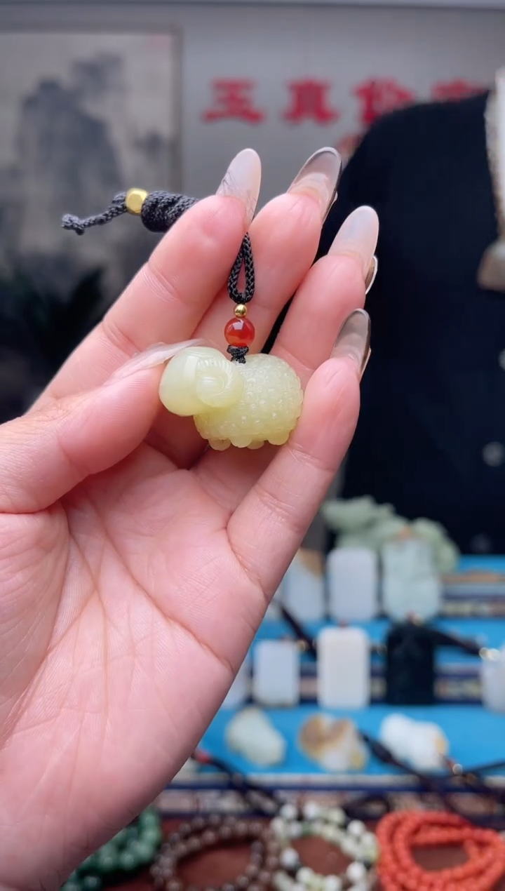 【闪购商品】和田玉挂件未镶嵌1
