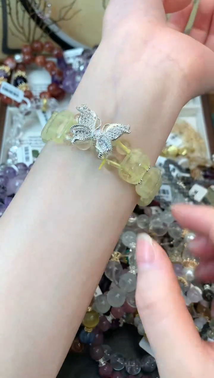 【闪购商品】黄晶手链未镶嵌399手串