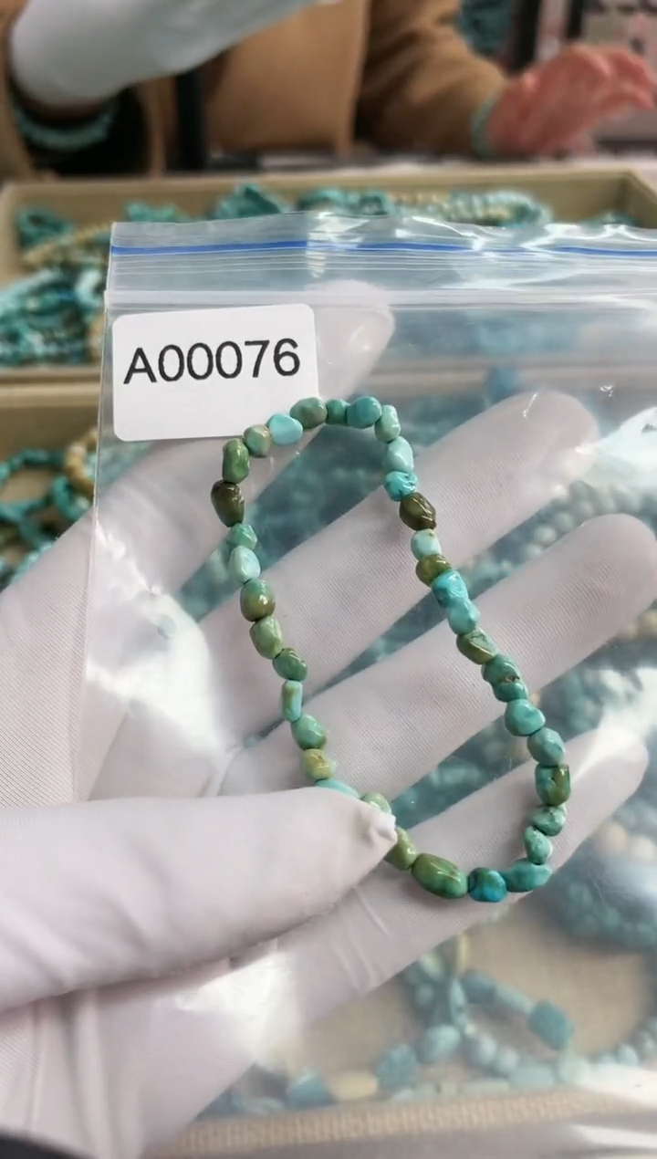 【闪购商品】绿松石珠宝奇石未镶嵌4mm+
