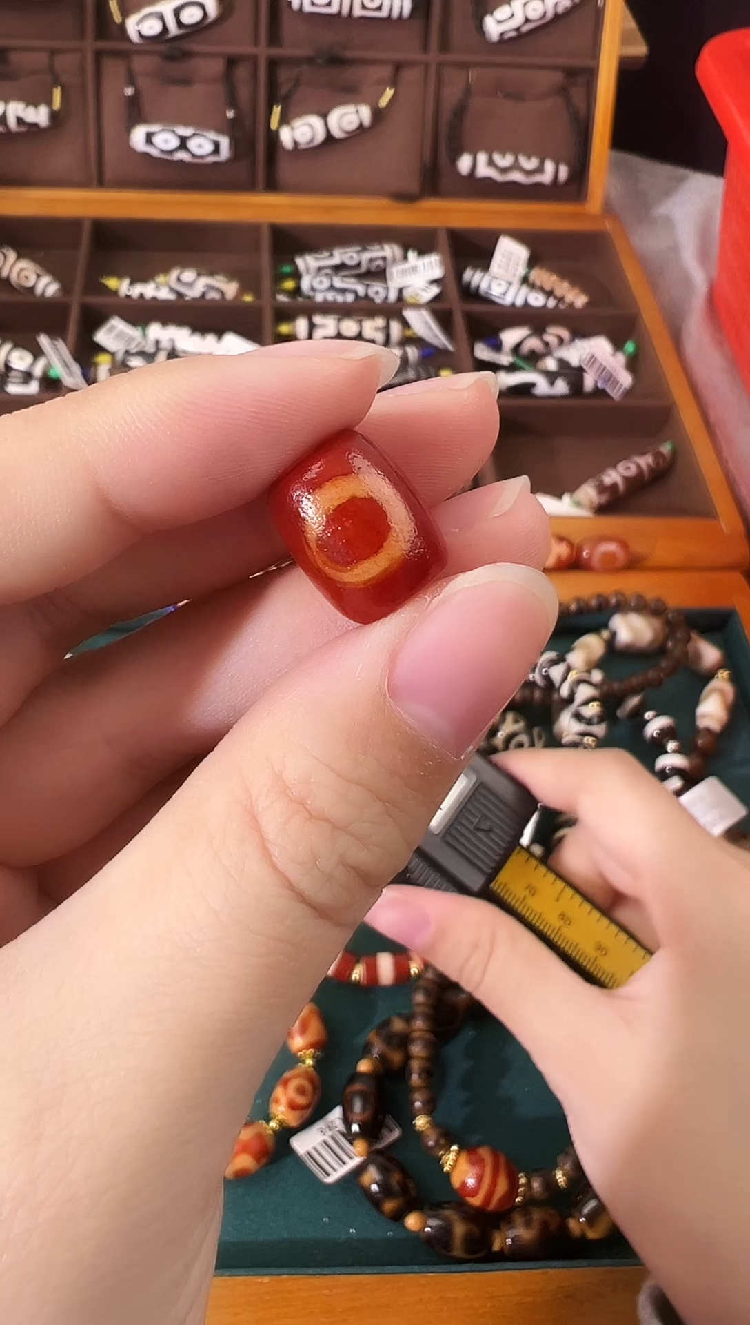 玛瑙/玉髓（覆膜）颈饰未镶嵌19（微瑕随机发货）