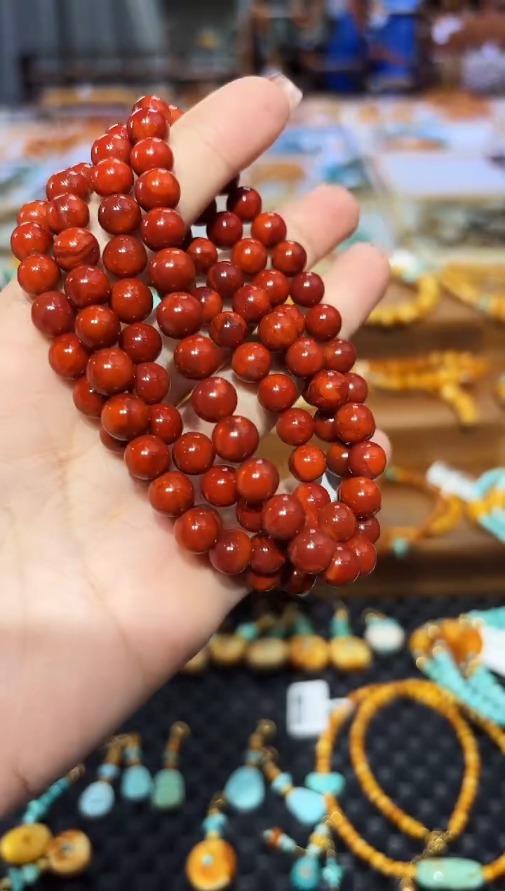 【闪购商品】南红玛瑙颈饰未镶嵌项链