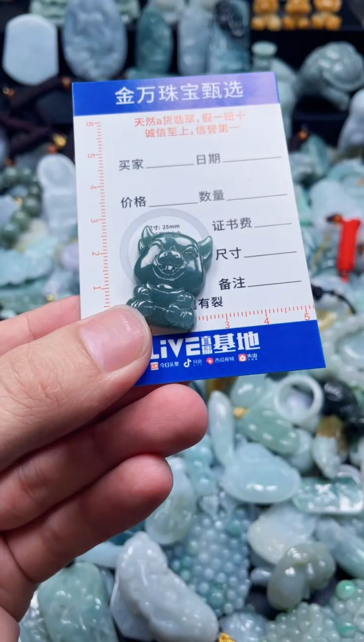 翡翠未镶嵌颈饰天然翡翠a货