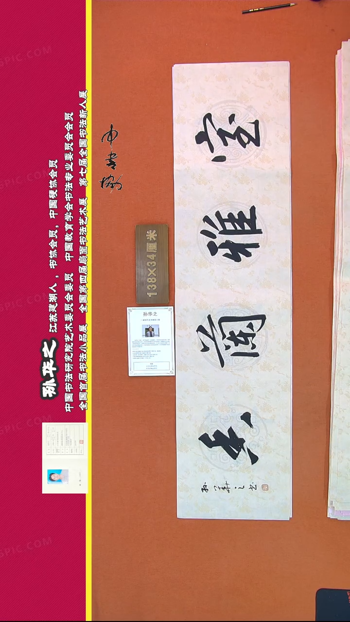 【闪购商品】书法110孙华之书法作品