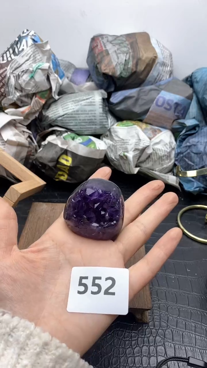 【闪购商品】紫晶1未镶嵌552号摆件