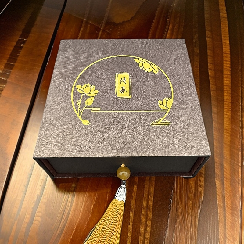 传承盒子 赠藏传珠 手工编织五彩绳