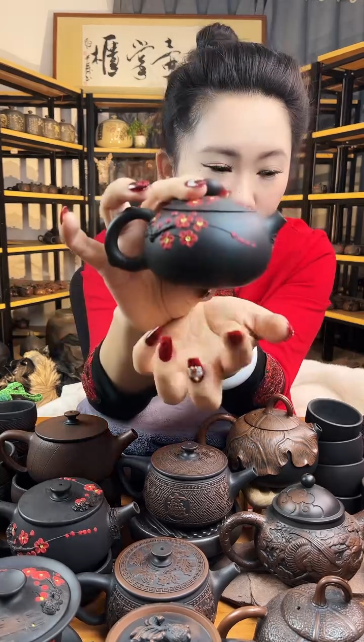 【闪购商品】壶160cc    红梅 素 西施 