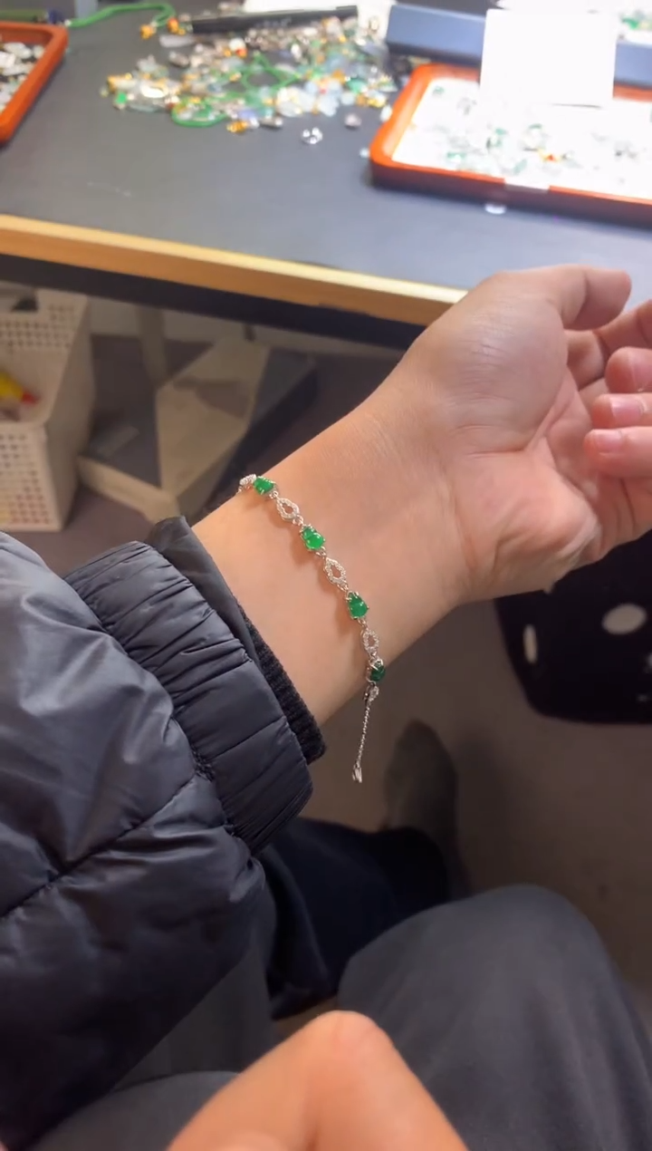 【闪购商品】翡翠吊坠(不含链)银S925镶嵌1