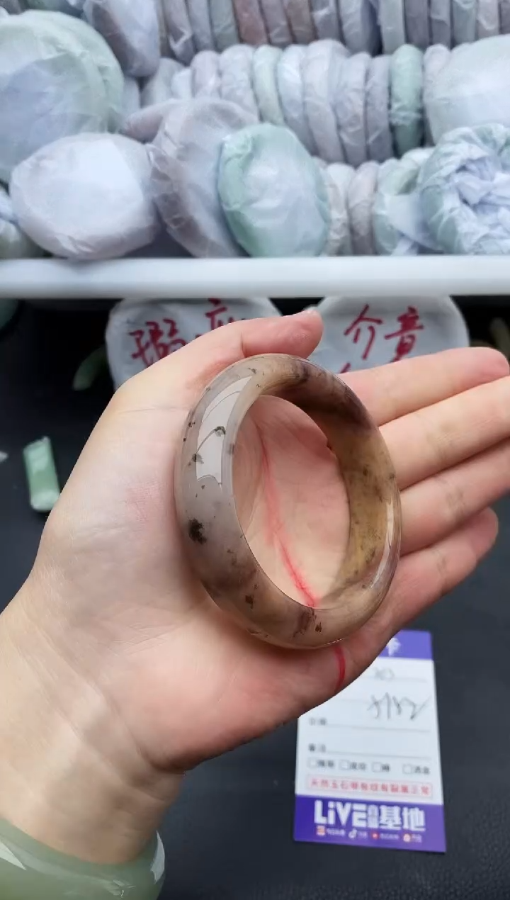 未镶嵌手镯石英质玉253+51/52