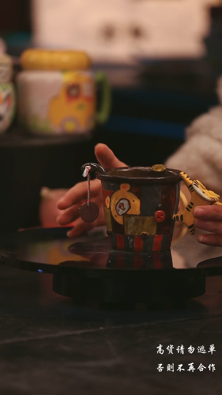 陶瓷景德镇可爱设计师款陶瓷 