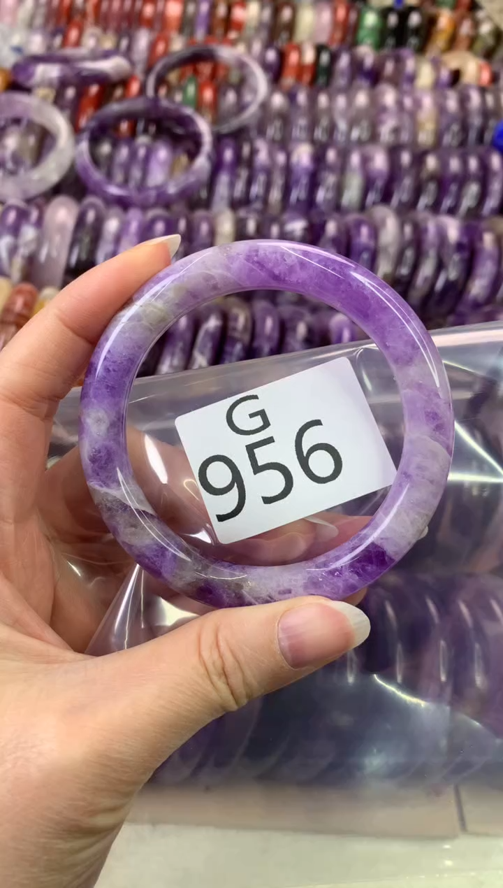 【闪购商品】水晶水晶手镯G未镶嵌956-56