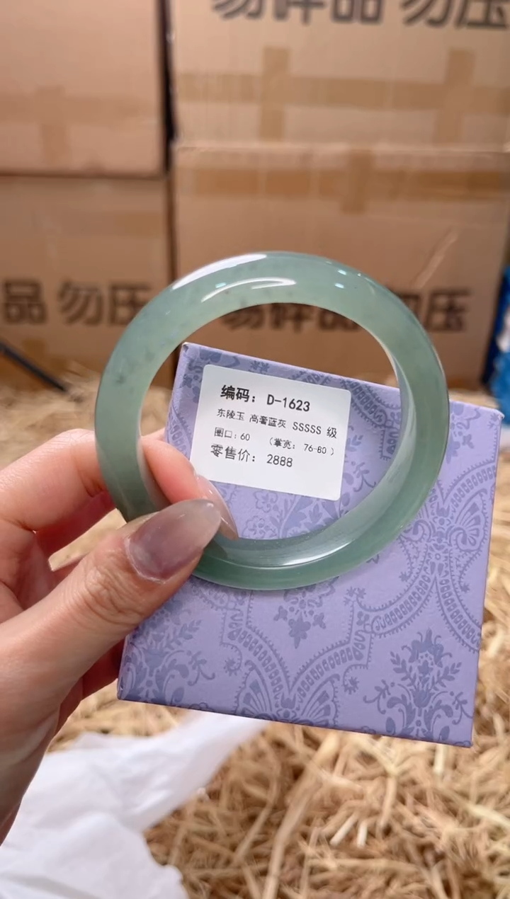 未镶嵌手镯石英质玉D-1623
