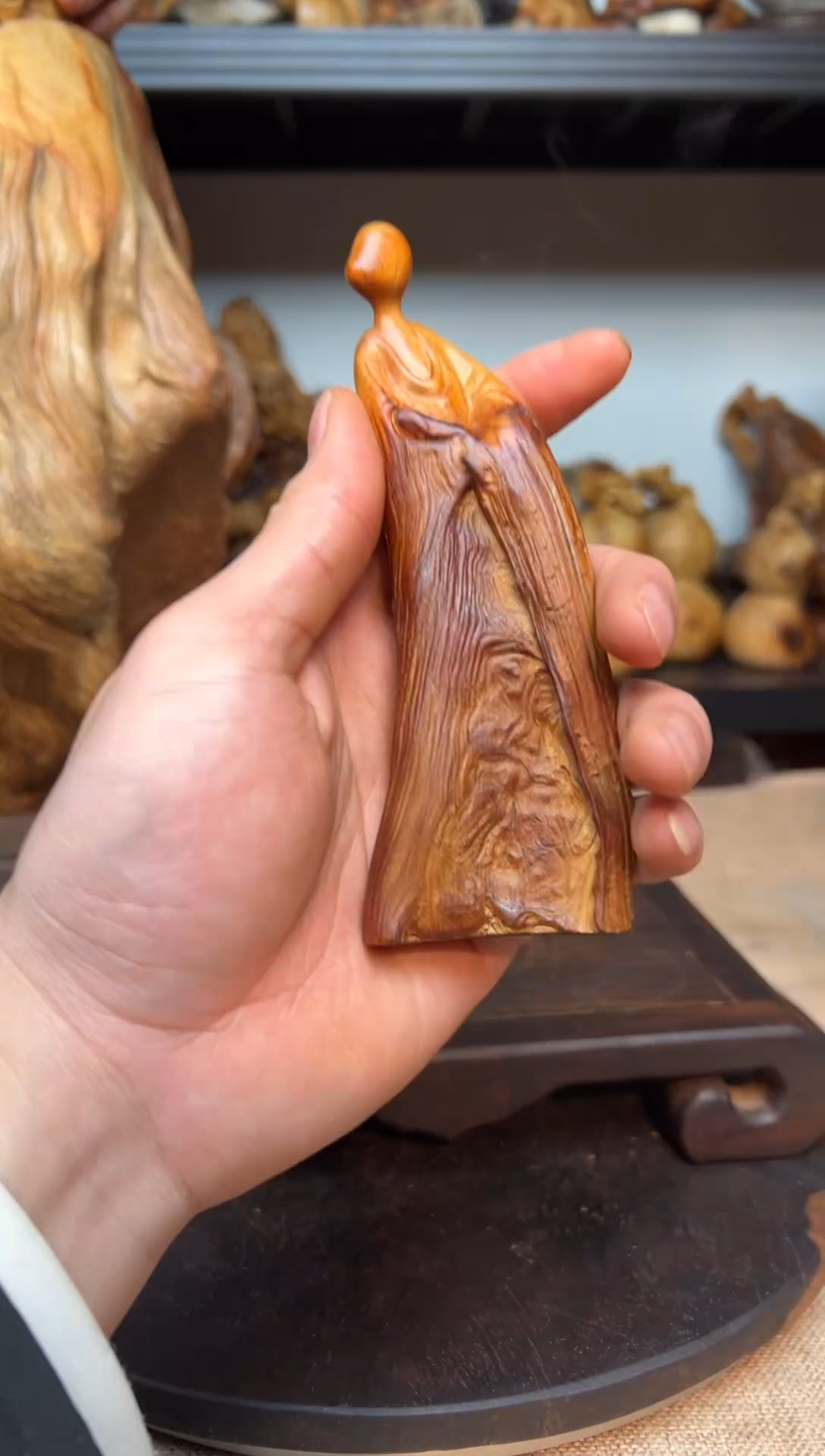 柏木（崖柏）崖柏雕刻件