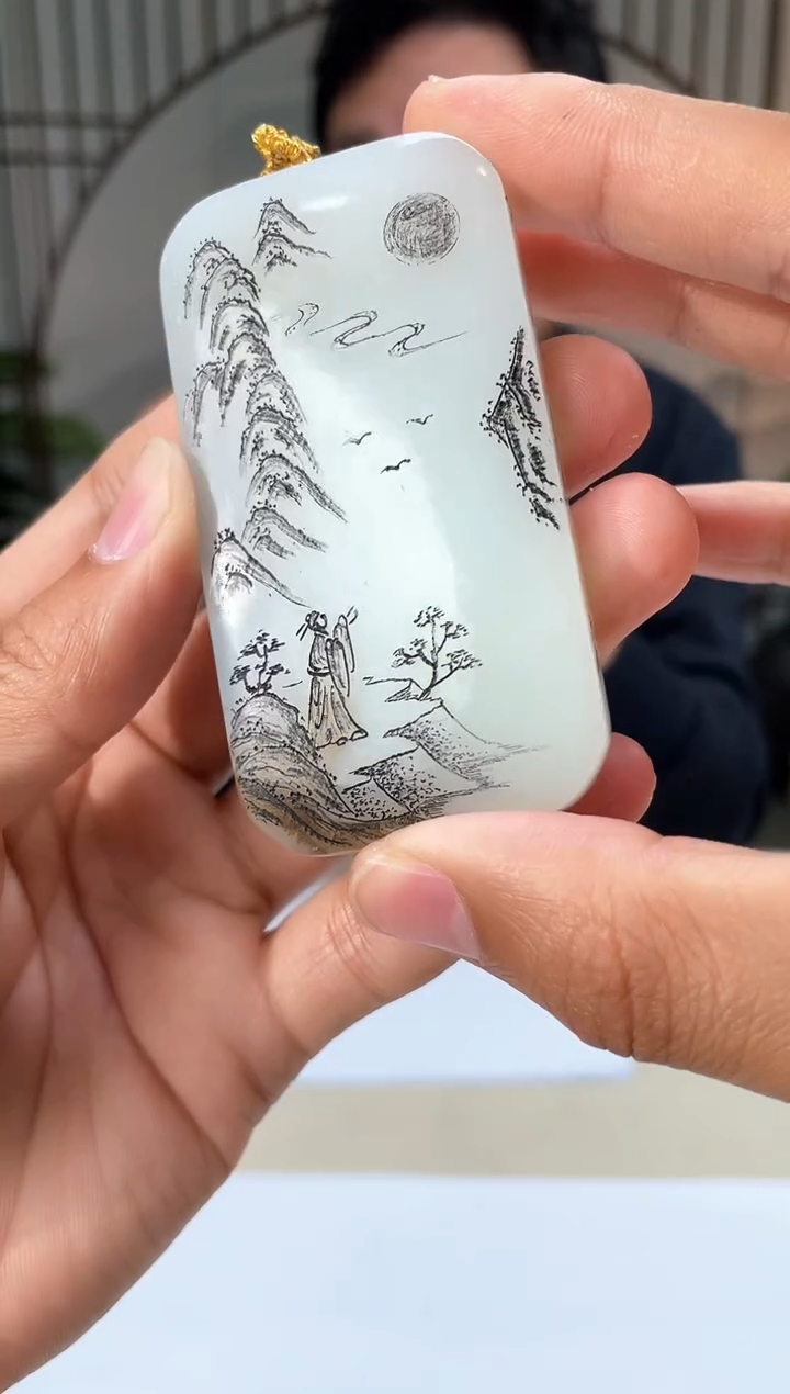 【闪购商品】定制和田玉和田玉（多样性拍一发一带证）70191