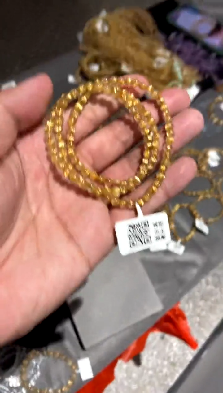 【闪购商品】水晶283-未镶嵌钛金三圈5mm