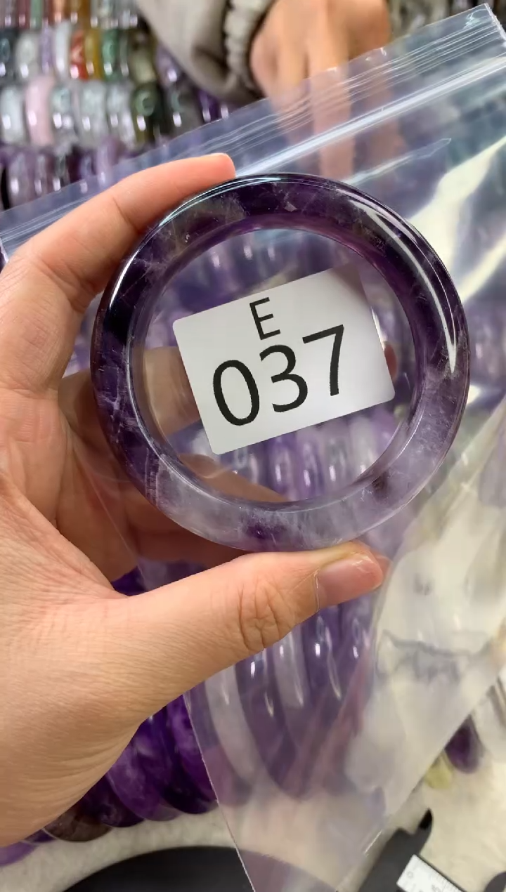 【闪购商品】水晶水晶手镯E未镶嵌037-55