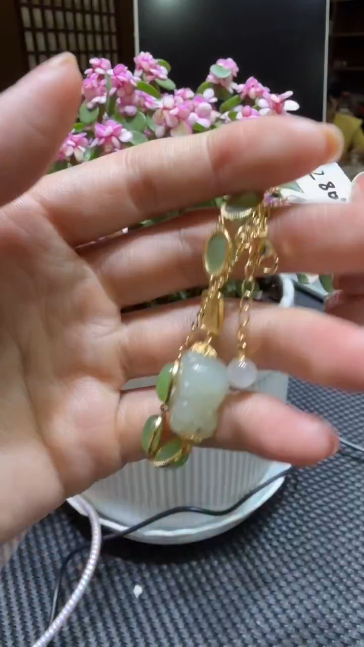 颈饰未镶嵌和田玉手链