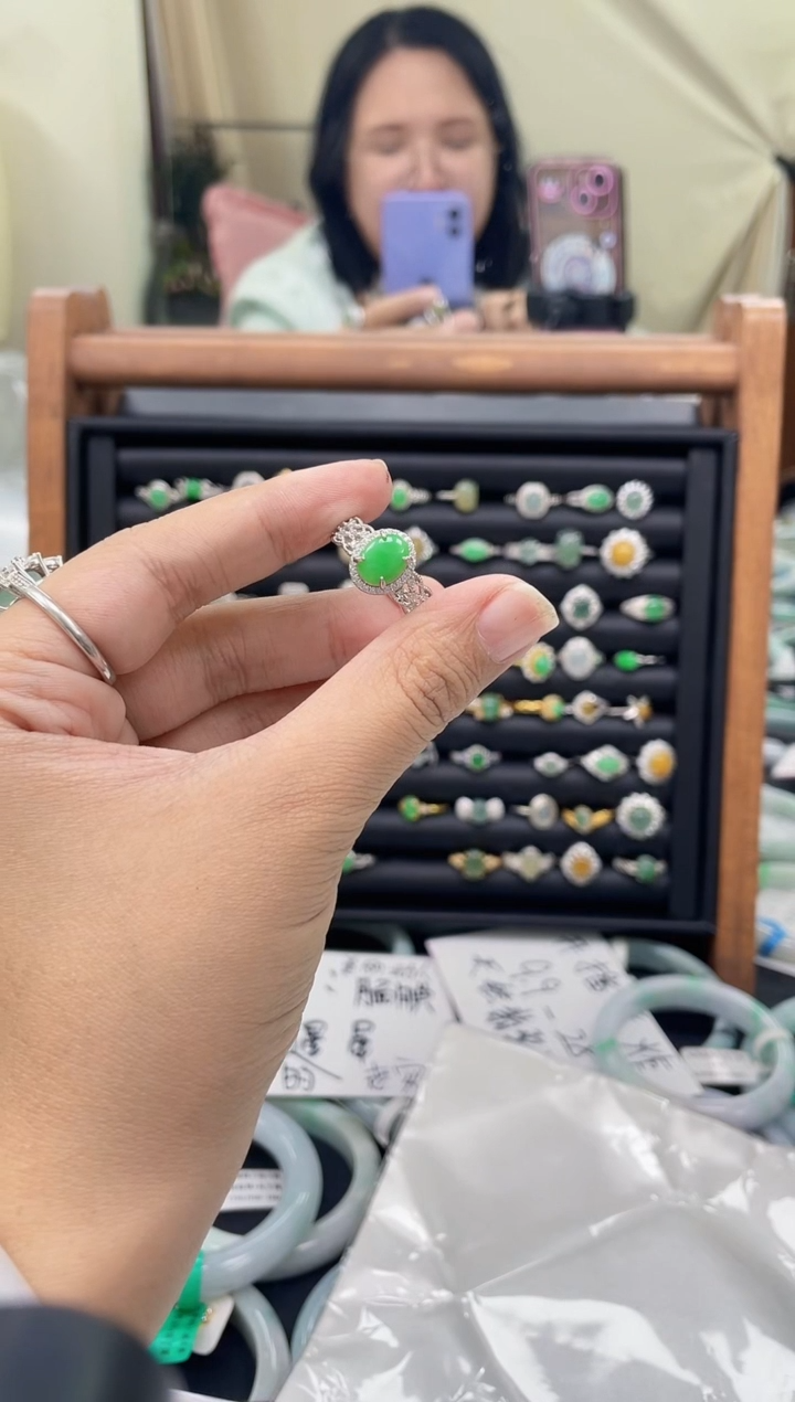 【闪购商品】翡翠戒指未镶嵌戒指