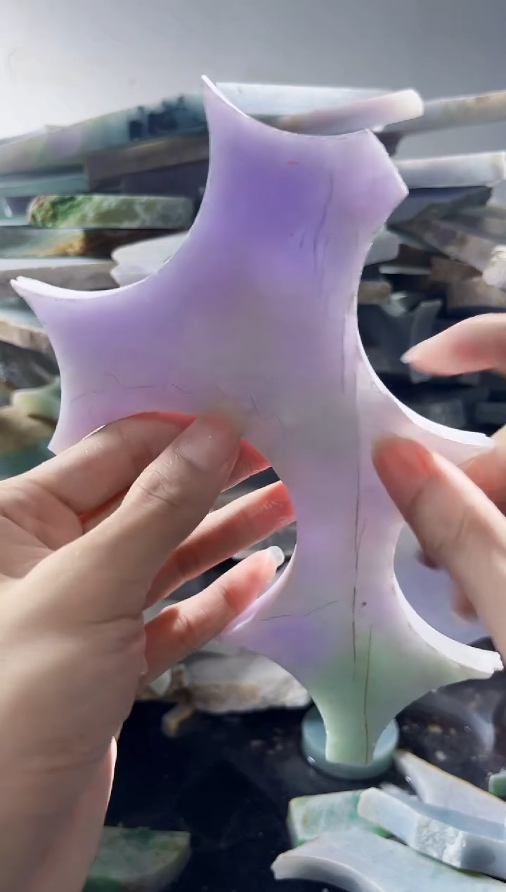 裸石翡翠缅甸翡翠A货陈8129