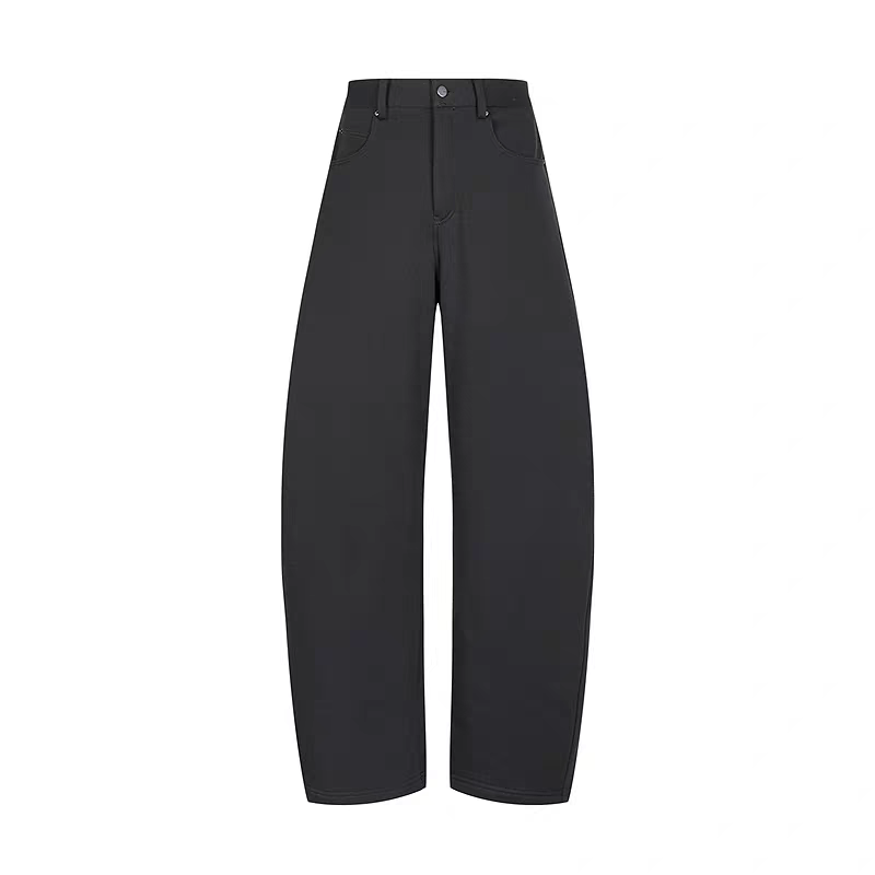 2230【商场同款】25冬新品休闲裤毛圈布香蕉裤