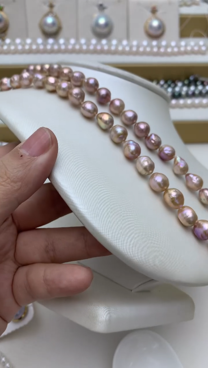 项链未镶嵌淡水珍珠q80 