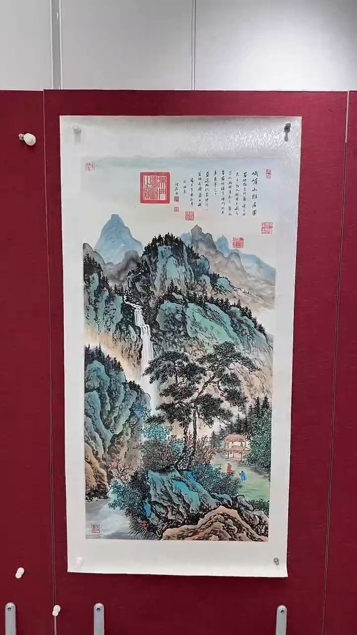 国画凤**h沈石田绘画8pc山水