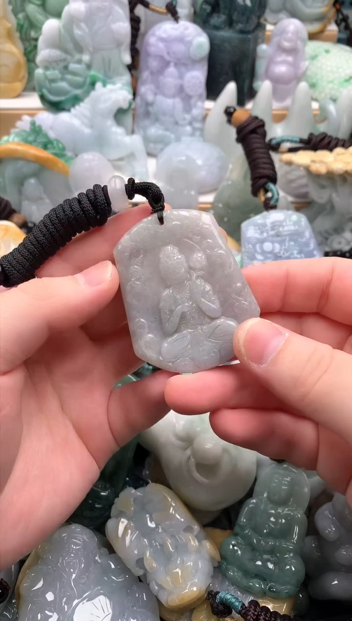 吊坠(不含链)未镶嵌翡翠1