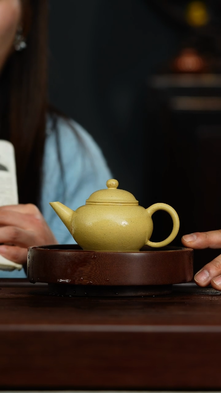 【闪购商品】紫砂茶壶k9水平本绿*周龙华