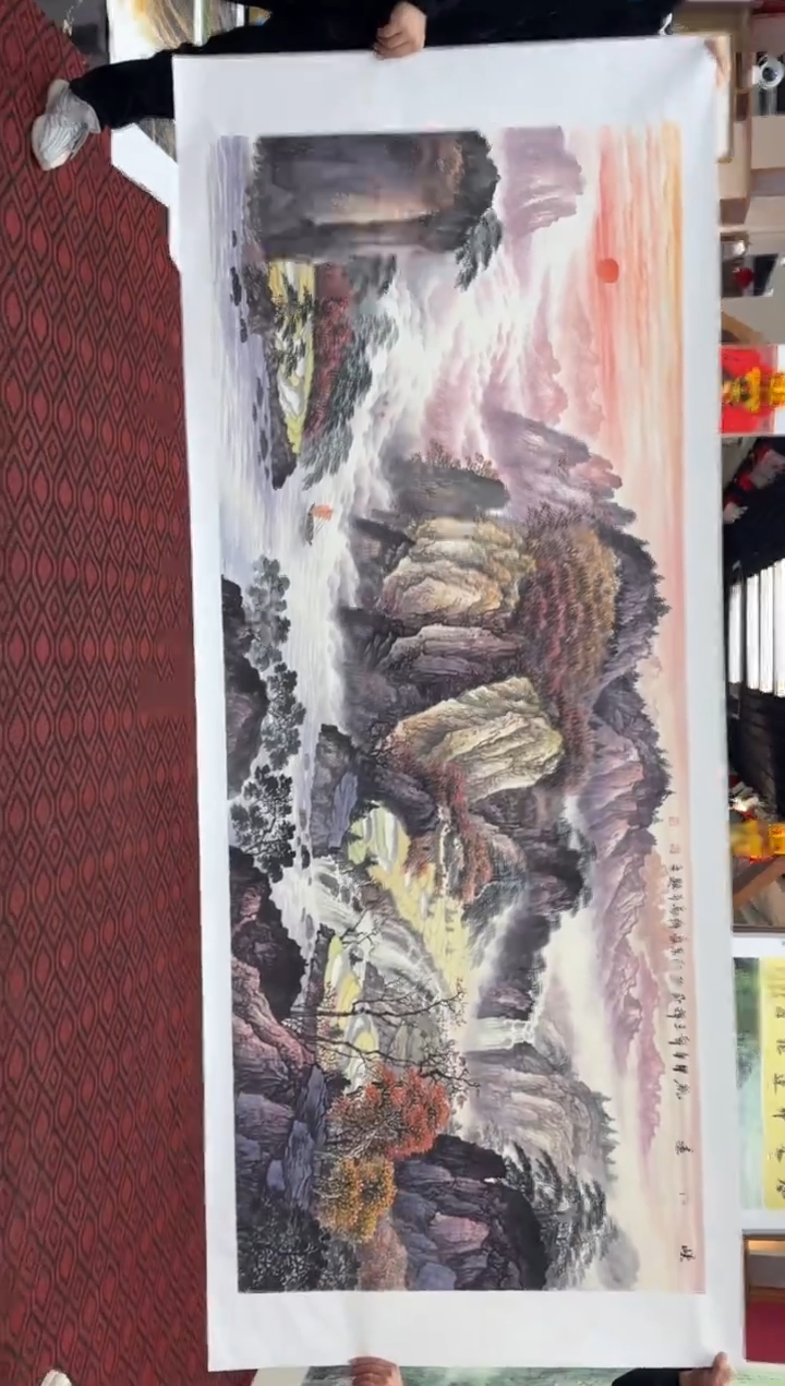 【闪购商品】国画国画绘画山水花鸟